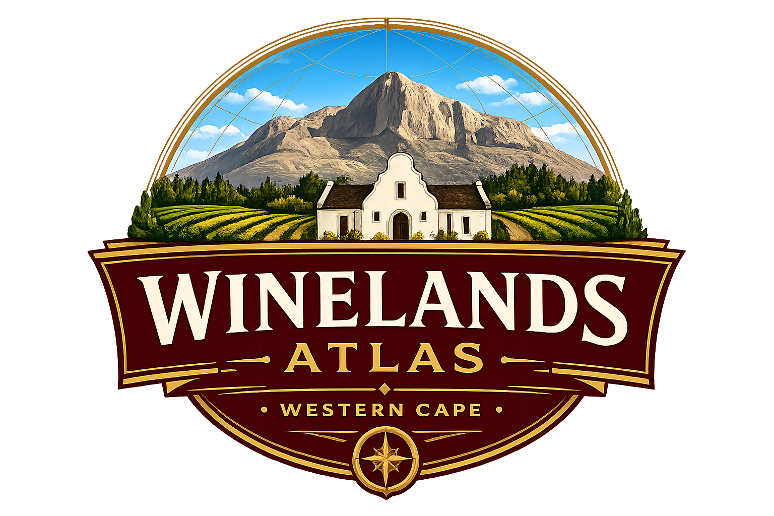 Winelands Atlas — Western Cape logo